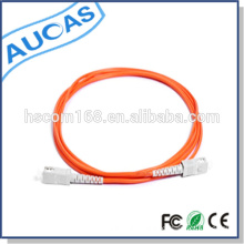 Hot Sales 0.9mm,2.0mm,3.0mm optional fiber sc patch cord PC-SC PC Optical fiber Patch Cord Cable for fiber system